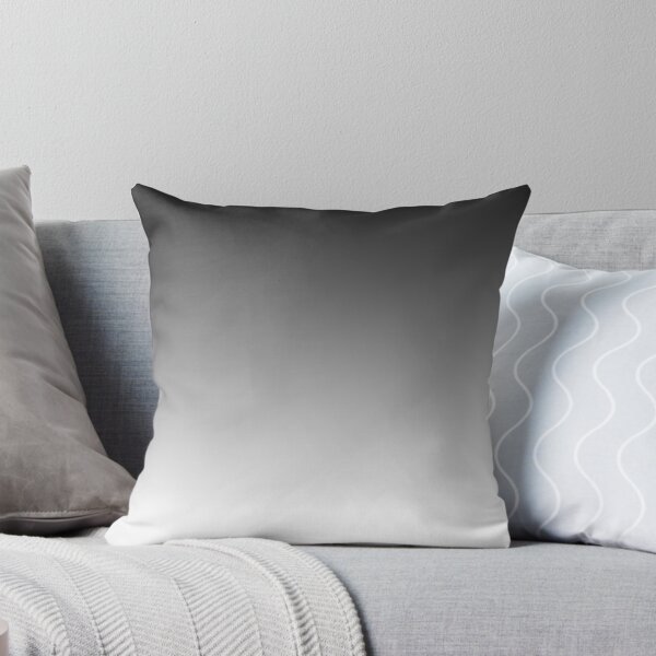 Vista previa del artículo con la obra «Tonos de gris - minimalista Negro pendiente blanca a Ombre», diseñado y vendido por GRDNT.