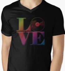 Vinyl Love Men's V-Neck T-Shirt