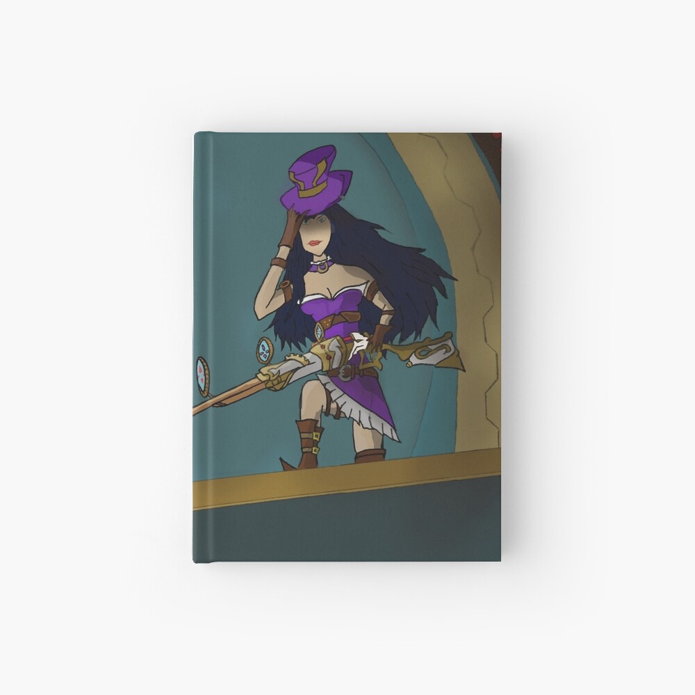 Caitlyn League Character Sniper Riffle Sheriff Spiral Notebook By Grandlordchaos Redbubble