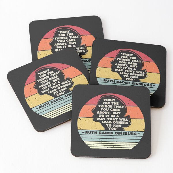 Item preview, Fight For The Things You Care About Notorious RBG Print designed and sold by PackAPunch.