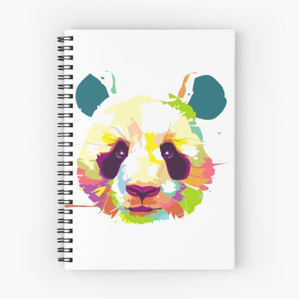 Artikelvorschau, Bunter Panda entworfen und verkauft von PrinceCo.