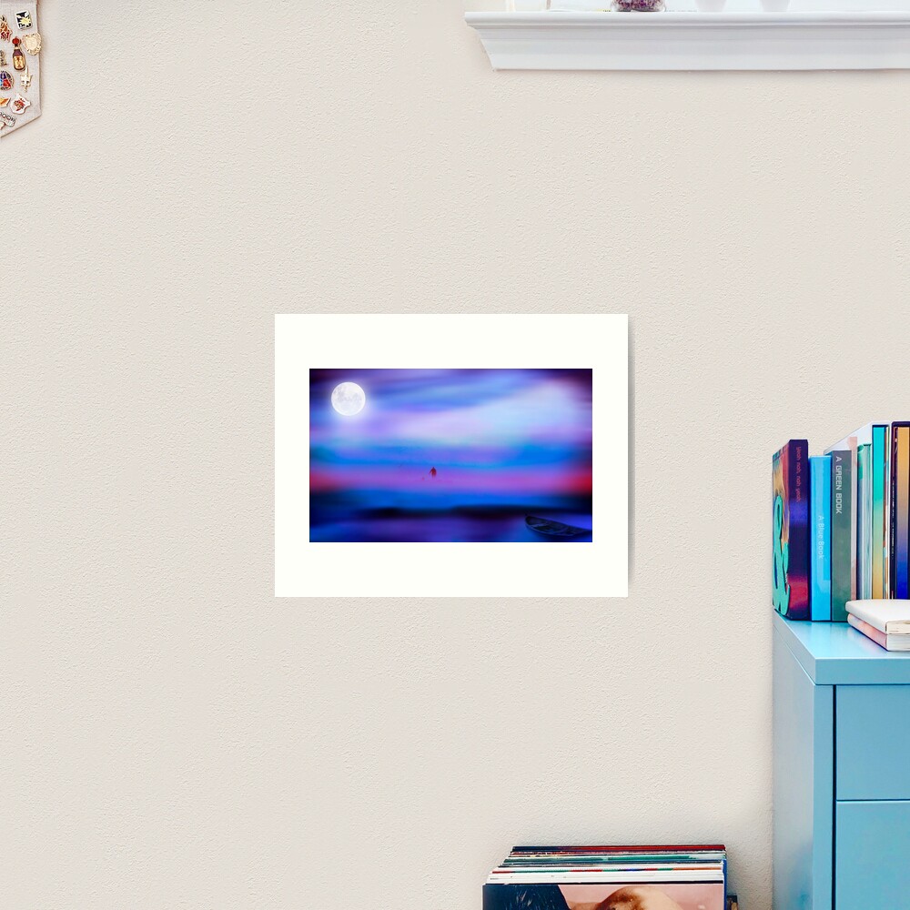 Moon River Art Print
