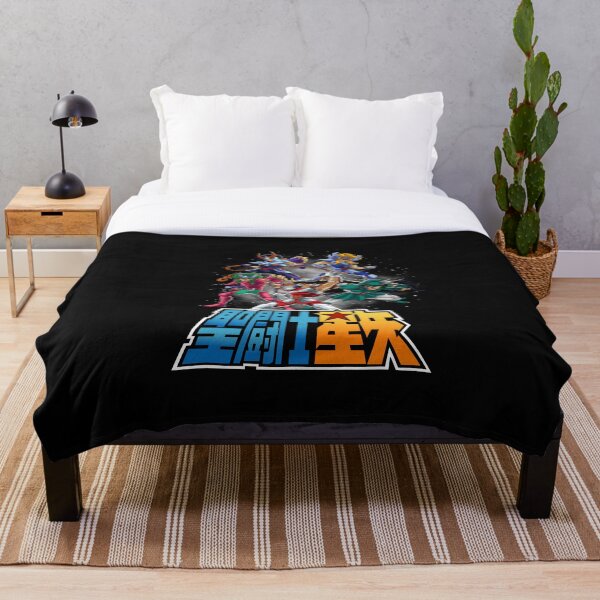 Knights of the Zodiac Throw Blanket