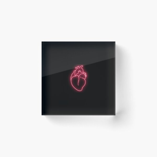 PNL HEART Bloc acrylique