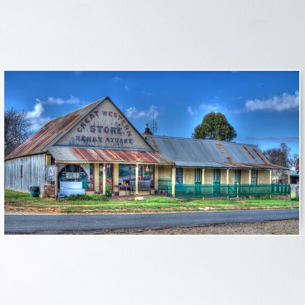 Artikelvorschau, Great Western Store, Hill End, NSW, Australia entworfen und verkauft von Adrian Paul.