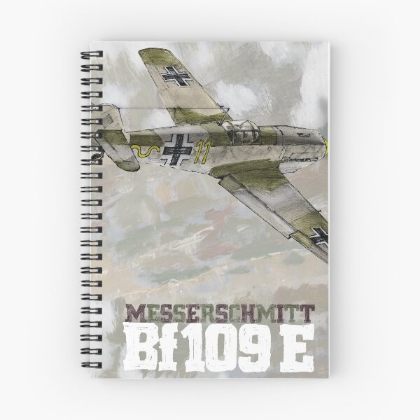 Item preview, Bf-109E Messerschmitt airplane poster by Dennis Weber of ShreddyStudio designed and sold by Dennis Weber.