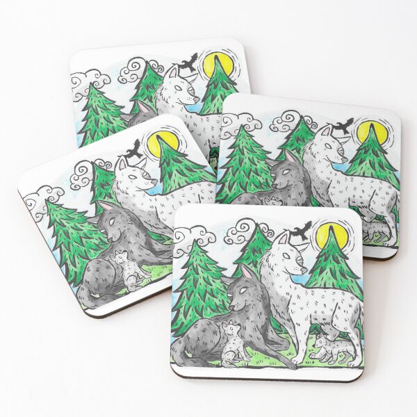 Item preview, Wolf Family designed and sold by sayaka1895.