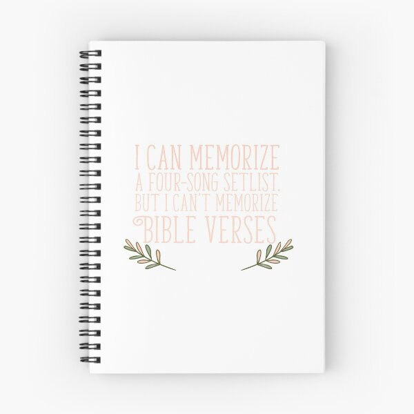 Item preview, I Can Memorize a Four-Song Setlist. But I Can't Memorize Bible Verses designed and sold by EdifyEra.