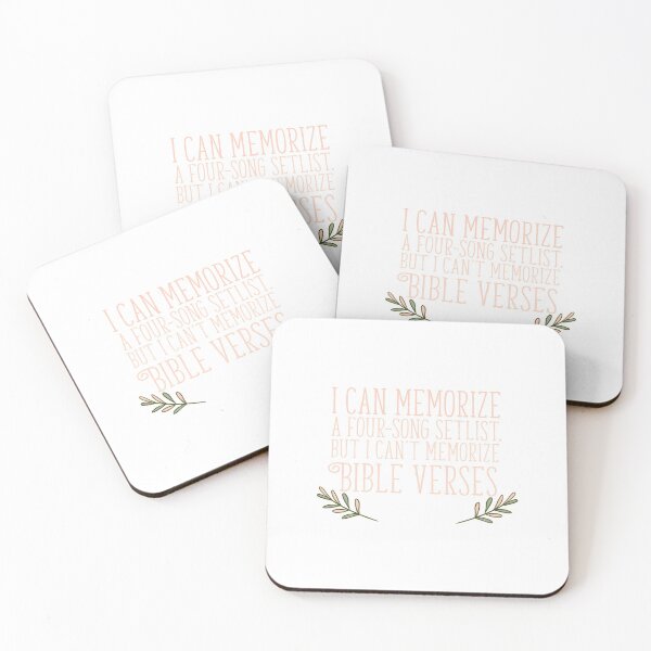 Item preview, I Can Memorize a Four-Song Setlist. But I Can't Memorize Bible Verses designed and sold by EdifyEra.