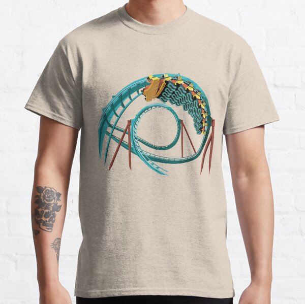 Kumba B&M Sit Down Coaster - Busch Gardens Design Classic T-Shirt