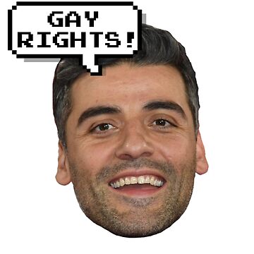 Imagen de la obra Buen hombre Oscar Isaac de BubbleBalooza