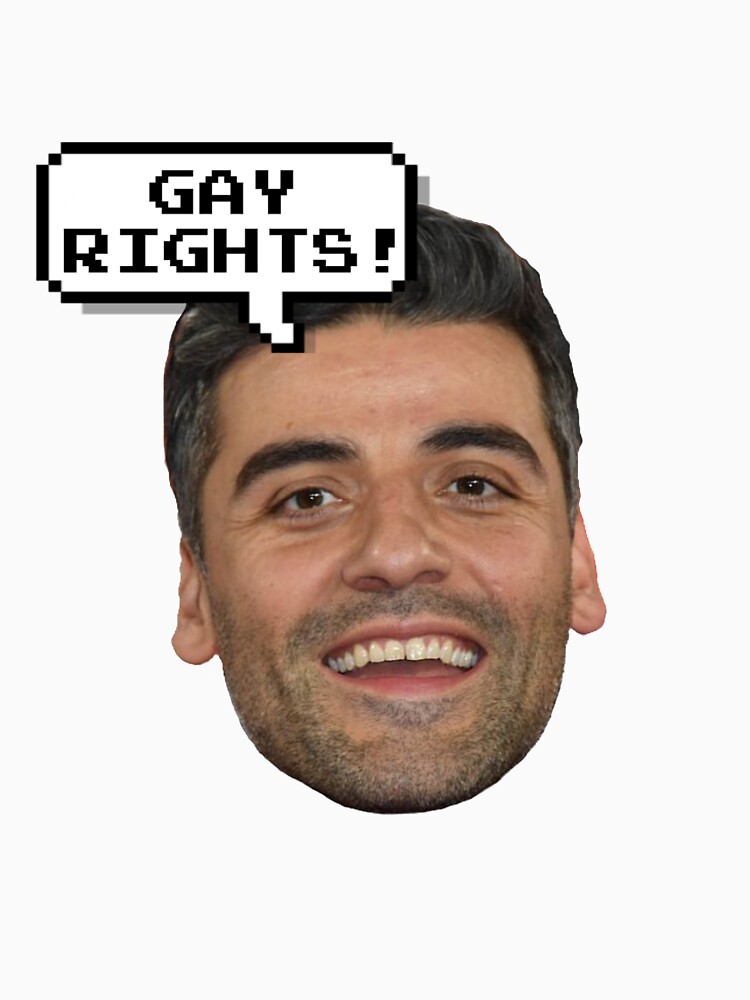 Imagen 7 de 7, Camiseta clásica con la obra Buen hombre Oscar Isaac, diseñada y vendida por BubbleBalooza.