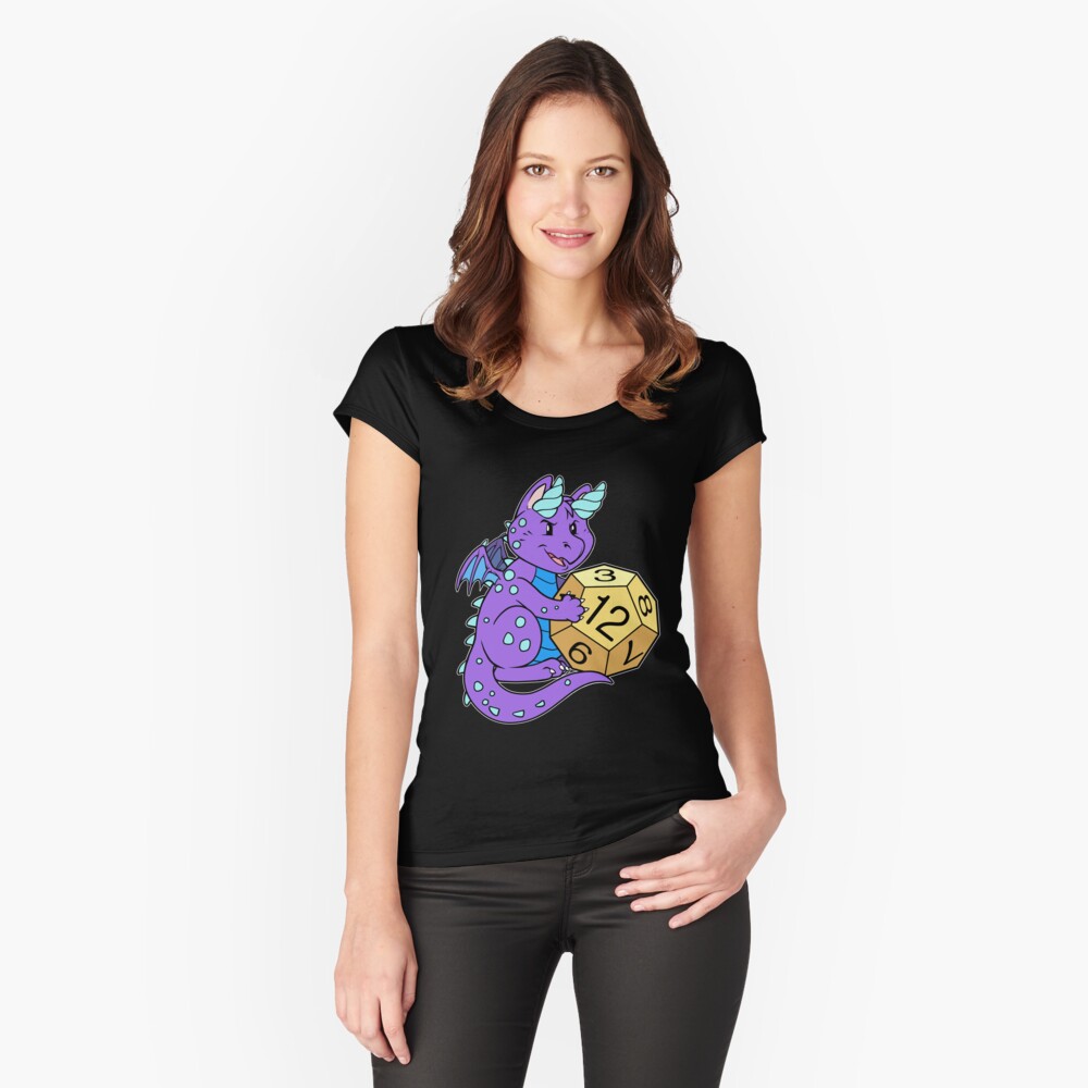 Item preview, Fitted Scoop T-Shirt designed and sold by cybercat.