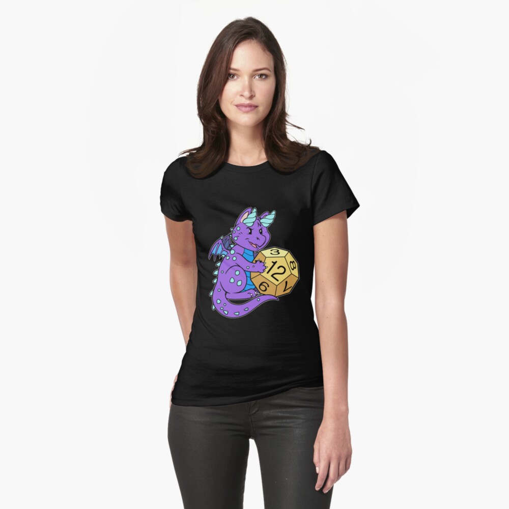 Item preview, Fitted T-Shirt designed and sold by cybercat.