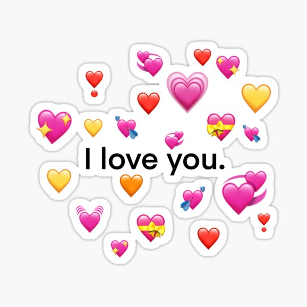 Emoji i love you I Love