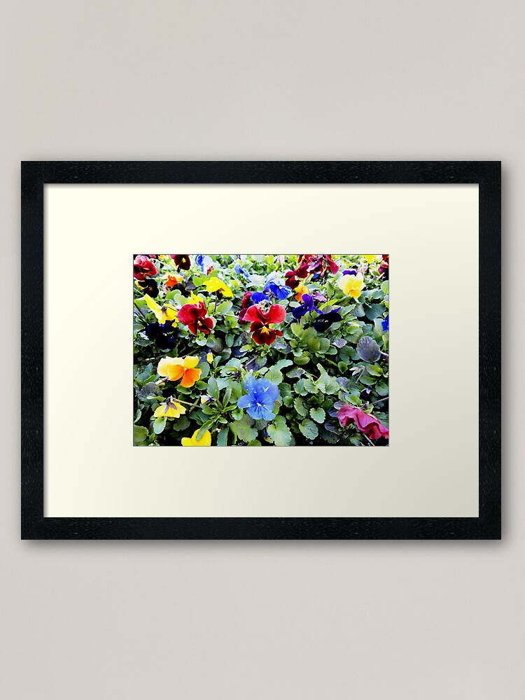 Alternate view of Bunches! Framed Art Print