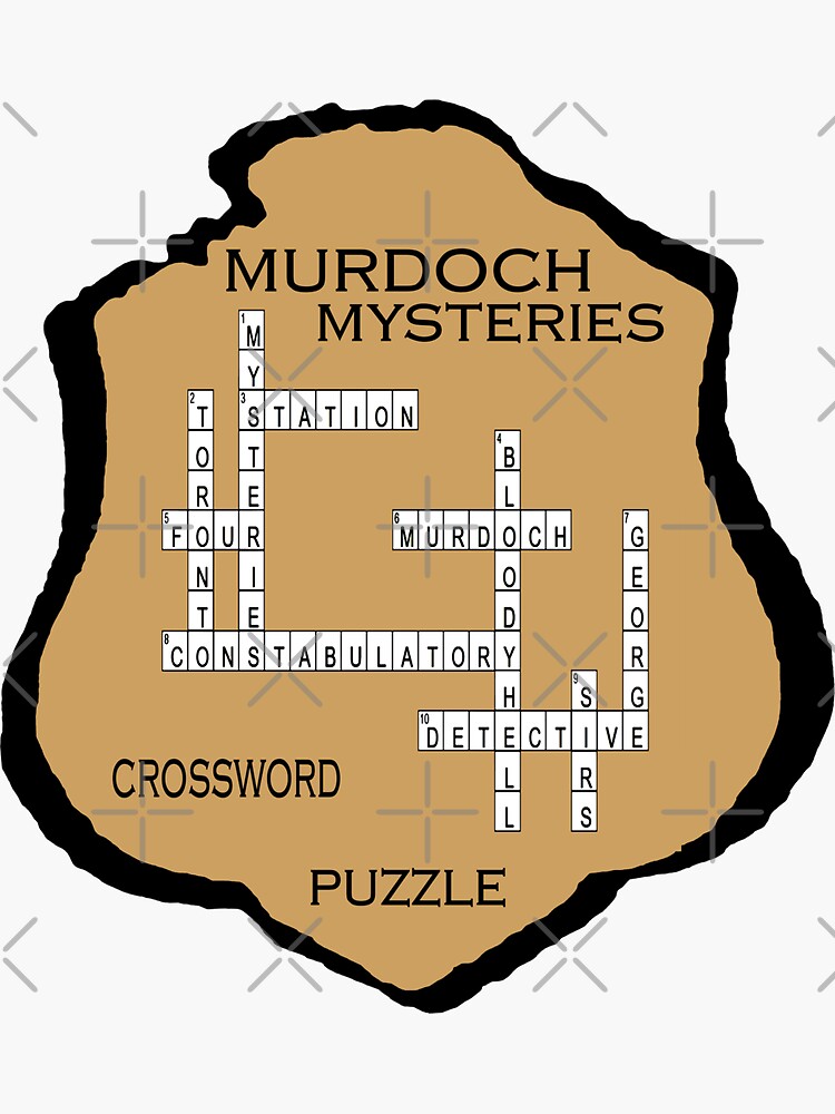 "The Detective Solved the Puzzle !" Sticker by michaelrodents Redbubble