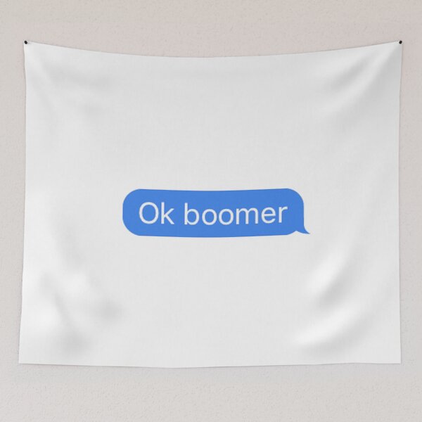 Item preview, "Ok boomer"sweatshirt designed and sold by zfree-art.