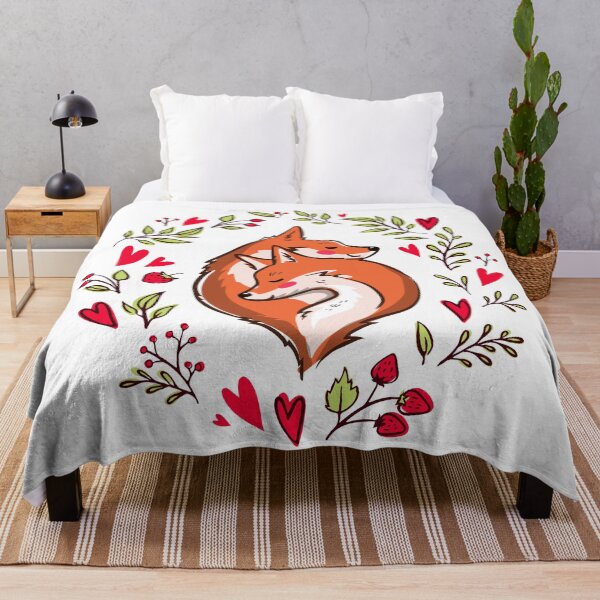 Item preview, Valentine's Day Dear foxes. designed and sold by emphatic.