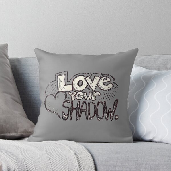 Item preview, "Love Your Shadow" Lettering Doodle designed and sold by renpencreations.