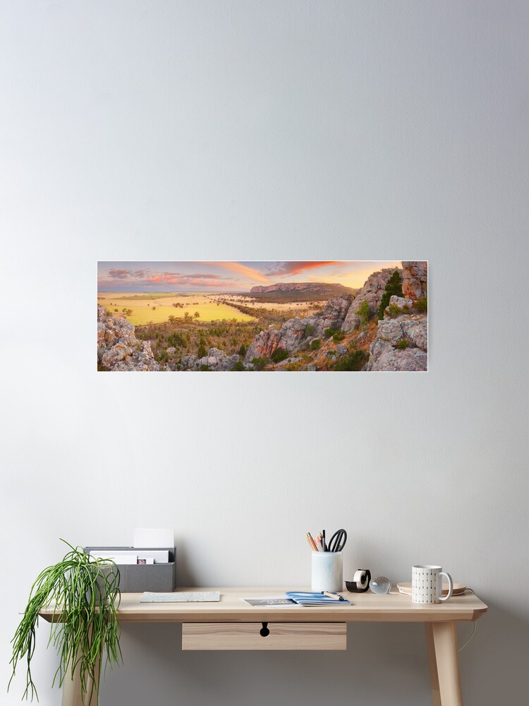 Thumbnail 1 of 3, Poster, Mitre Rock, Mount Arapiles, Victoria, Australia designed and sold by Chockstone.