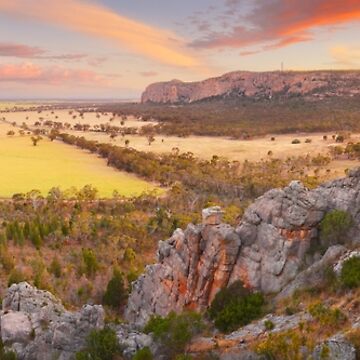Artwork thumbnail, Mitre Rock, Mount Arapiles, Victoria, Australia by Michael Boniwell