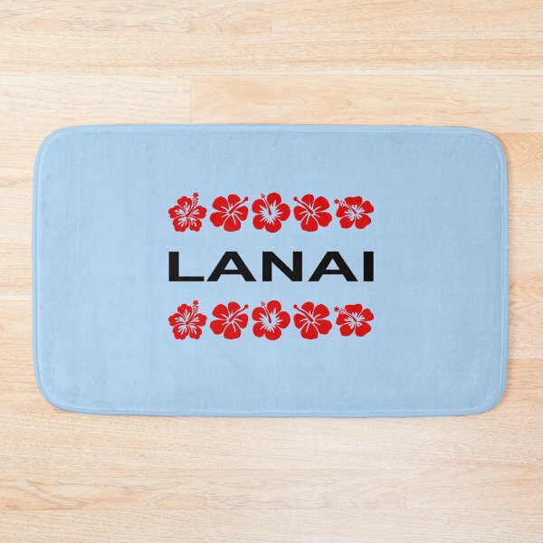 Item preview, Lanai Red Flower Bands Light-Color designed and sold by TinyStarAmerica.
