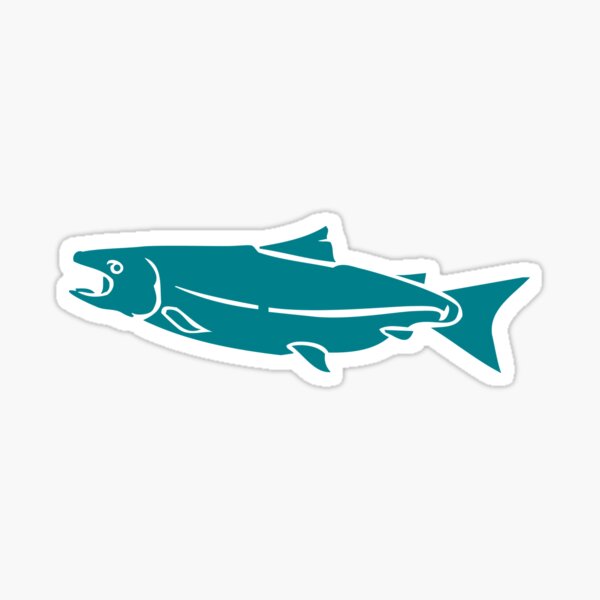 Salmon Sticker