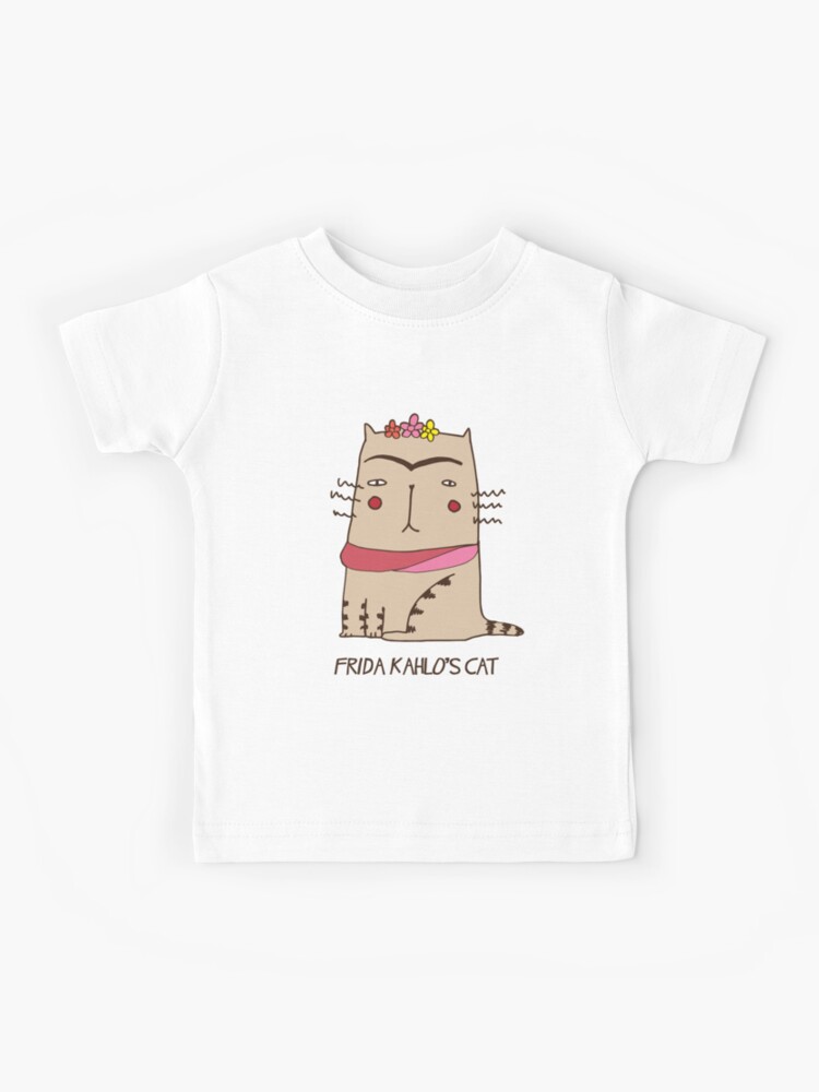 frida kahlo cat shirt
