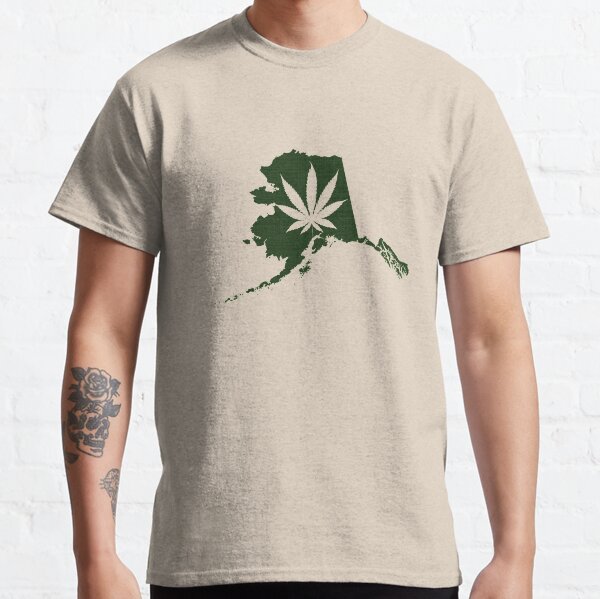 Alaska State Pot Leaf Classic T-Shirt