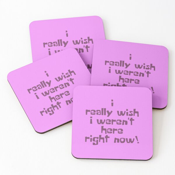 Item preview, I Really Wish I Weren't Here Right Now! designed and sold by artsylab.