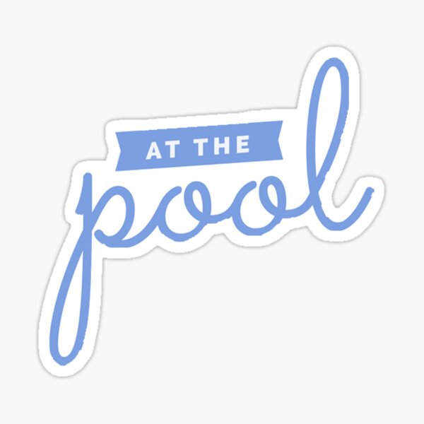 Item preview, Pool Sticker designed and sold by Spedward.