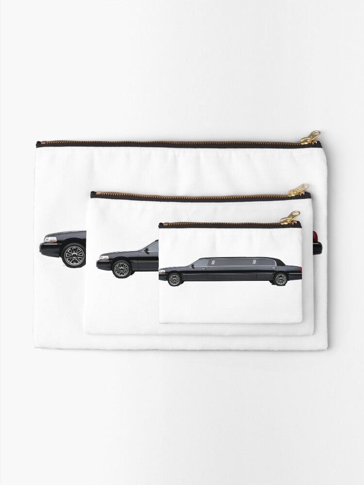 Alternate view of Limousine Zipper Pouch