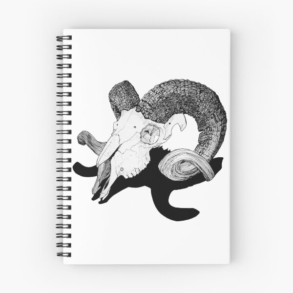 Item preview, Ramskull Ink Illustration designed and sold by SunnyAlbion.