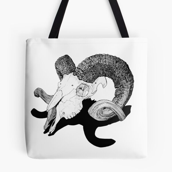 Item preview, Ramskull Ink Illustration designed and sold by SunnyAlbion.
