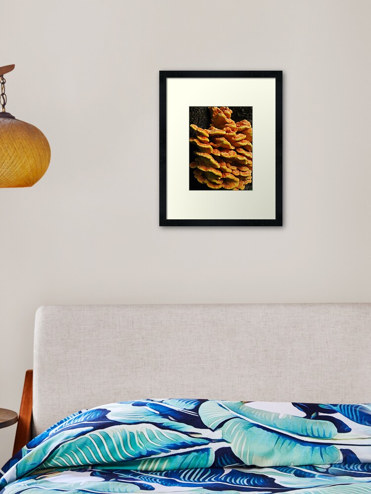 Thumbnail 2 of 7, Framed Art Print, As orange as orange can be designed and sold by steppeland.