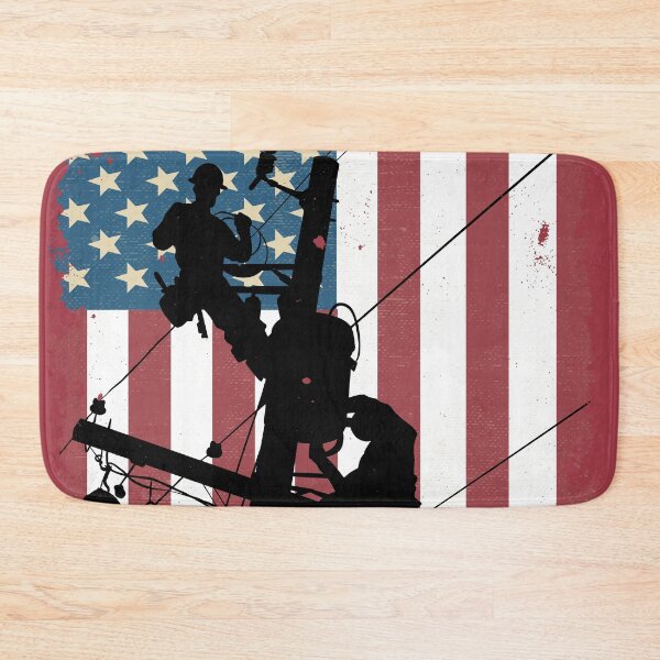 Item preview, Lineman Are Heroes designed and sold by cooldest.