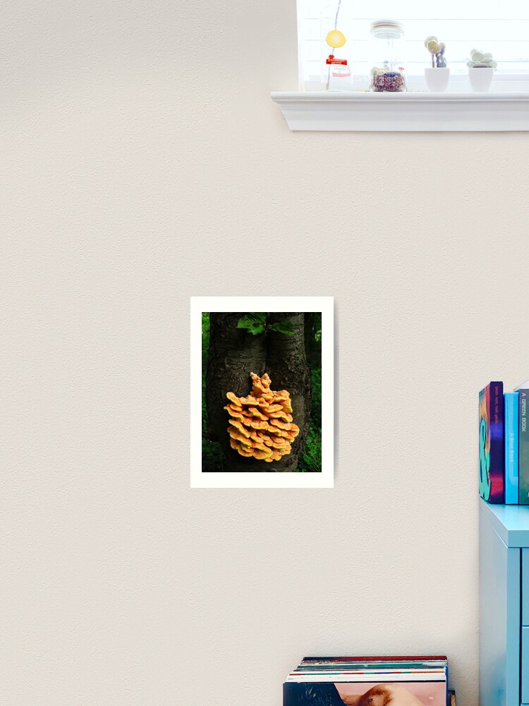 Thumbnail 2 of 3, Art Print, Outburst of orange designed and sold by steppeland.