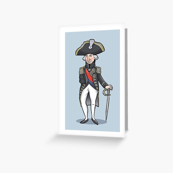 Item preview, Horatio Nelson, 1st Viscount Nelson designed and sold by MacKaycartoons.