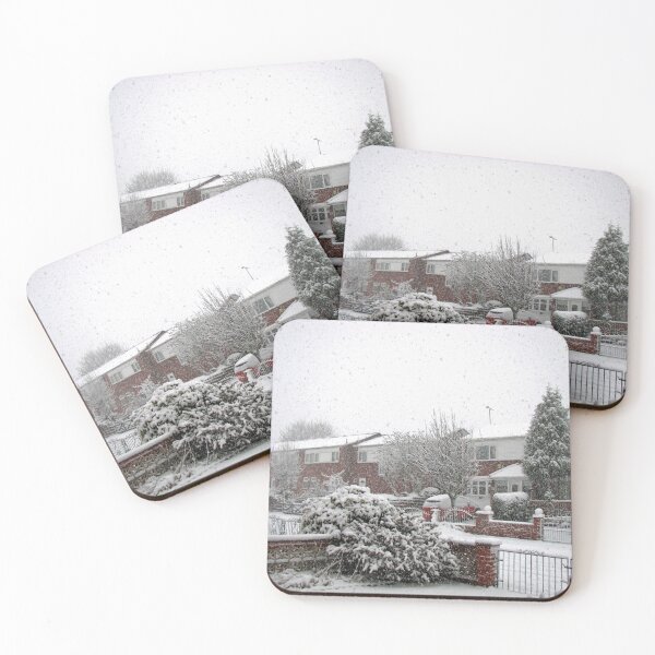 Item preview, Falling Thick and Fast -  Winter Street Scene designed and sold by BlueMoonRose.