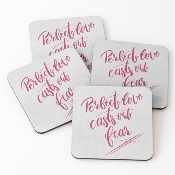 Item preview, 1 John 4:18 Perfect Love Casts Out Fear designed and sold by cinw.