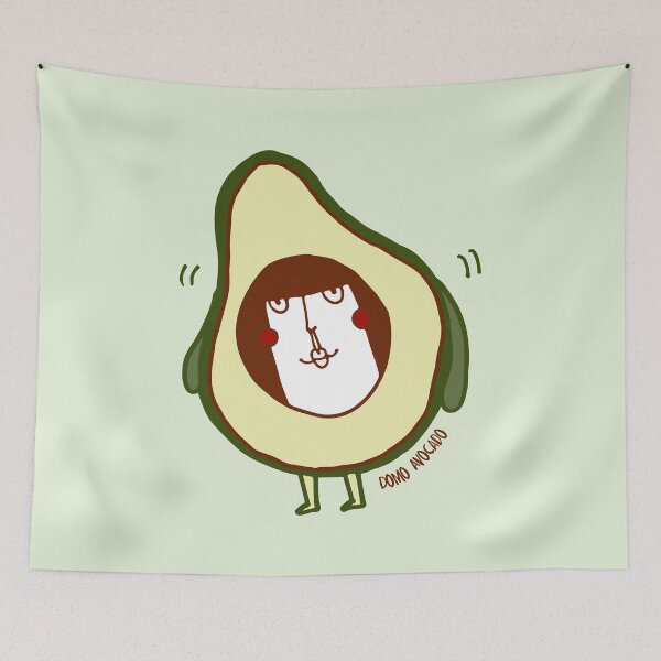 Item preview, Domo avocado designed and sold by littleredcheeks.