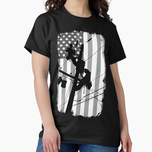 Item preview, American Patriotic Lineman designed and sold by cooldest.