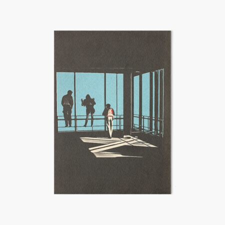 Ferris Bueller Sears Tower Art Board Print