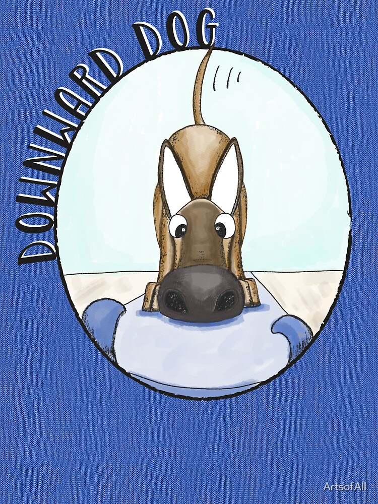 Yoga Dog by ArtsofAll