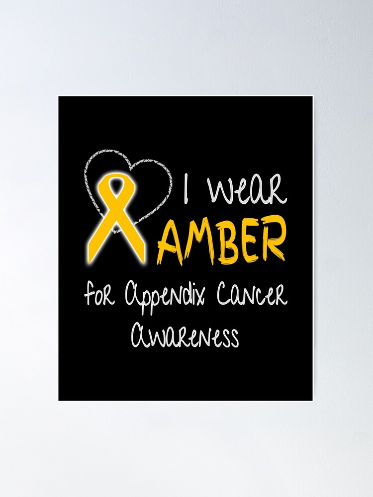 Appendix Cancer Awareness Posters for Sale