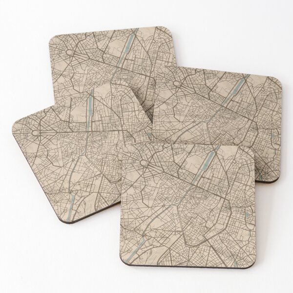 Item preview, Brussels Sepia Map designed and sold by CPTVDesign.