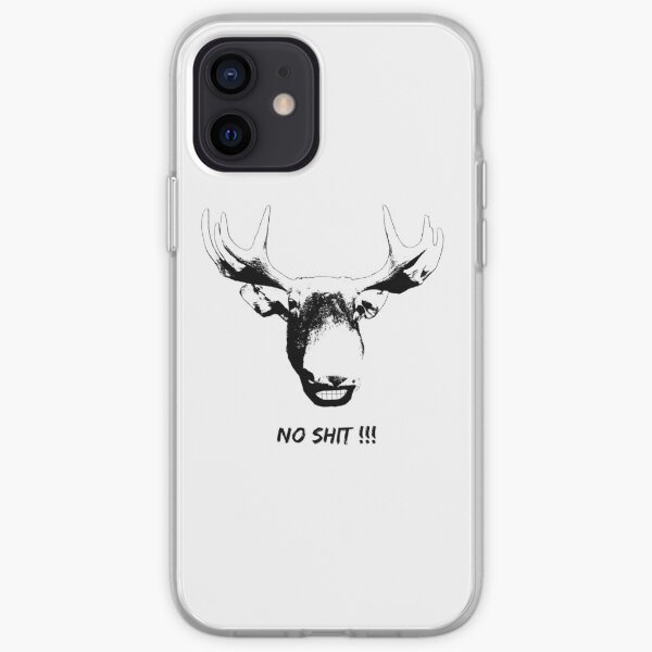 Moose No Shit iPhone Soft Case
