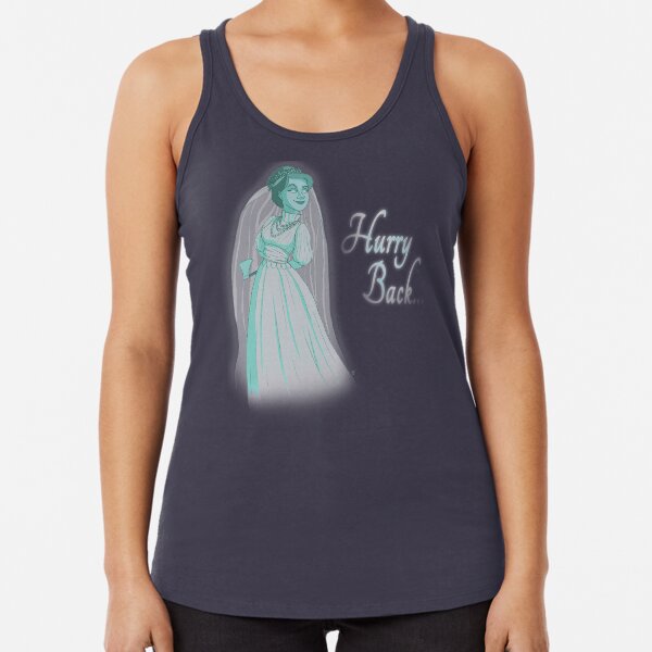 Hurry Back... Racerback Tank Top