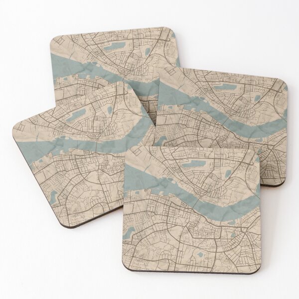 Item preview, Aalborg Sepia Map designed and sold by CPTVDesign.